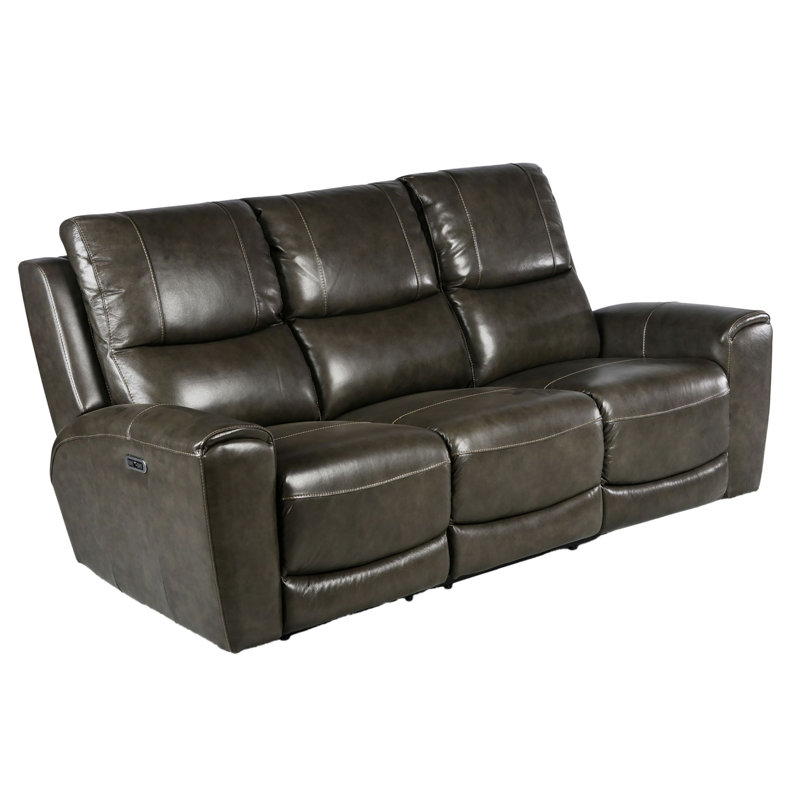 Ensemble d'inclinaison électrique 3 pièces avec repose-tête articulé Dalen, Gris