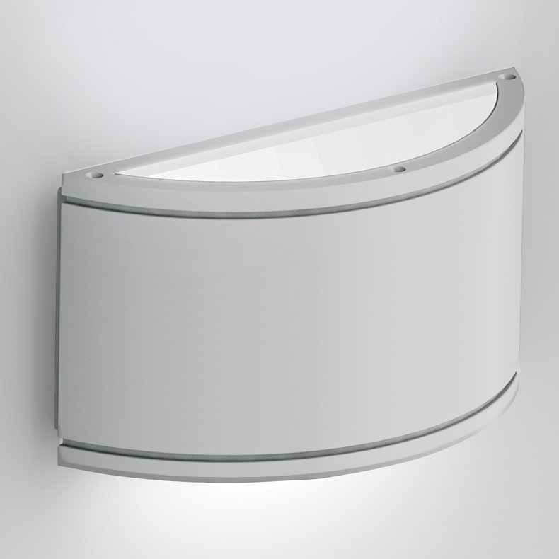 Tube Outdoor Flush Mount, White