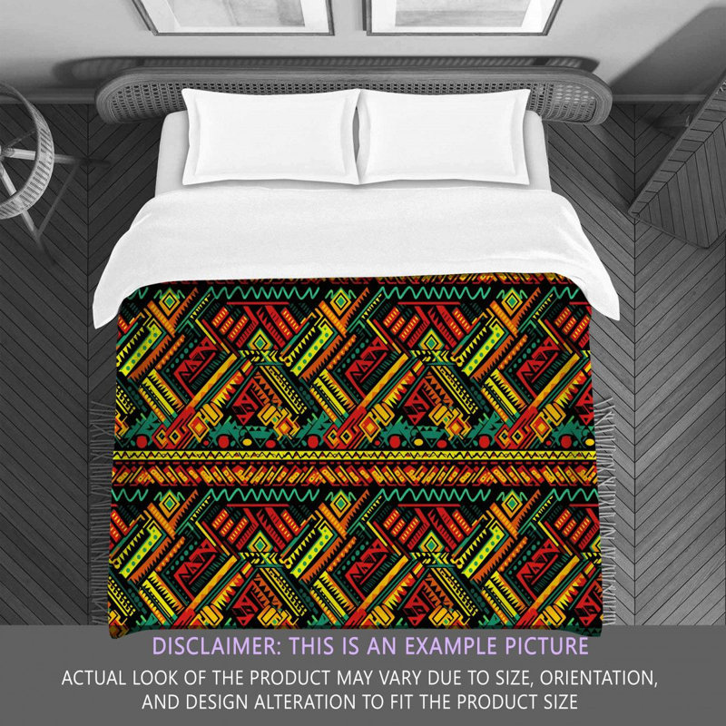 Polyester Geometric Shapes Comforter, Twin Comforter