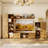 Entertainment Center With Strong Storage