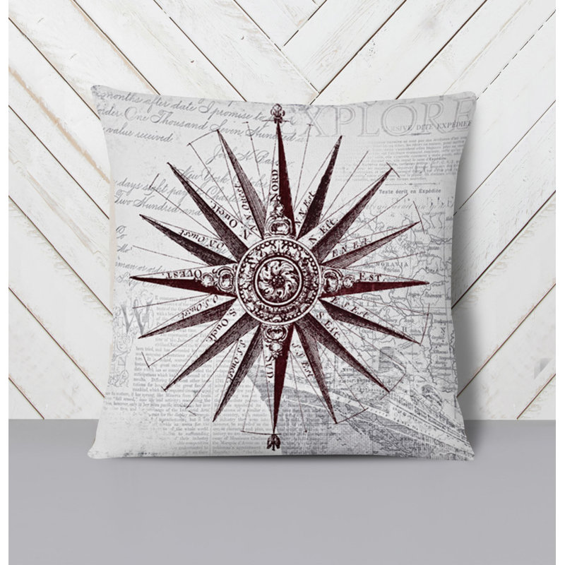 Throw Pillow With Insert, 16"H x 16"W, White 4