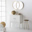 Radek Metal Flat Wall Mirror