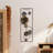 Hand-Painted Decorative Metal Wall Accessory, 12.6 x 35.4 x 1.6 Inches | 100% Metal, Unique Design & Texture | Lightweight at 4.3 lbs | Perfect for Home Décor, Living Room, and Office Spaces, Eye-Catching Art Piece