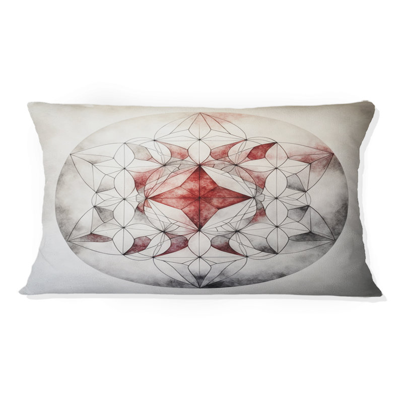 Coussin décoratif géométrique Sacred
