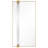 "Gleaming Horizon Wall Mirror" 40"x80" with Textured Acrylic Embellished, on Gold Iron Frame
