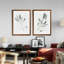 Simple sauge - ensemble de 2 reproductions d'art encadrées-1578471023-1578471020-1541205131