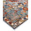 Tapis noué à la main unique en son genre Raffin - gris, 9 pi 0 po x 12 pi 0 po