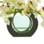 Orchid Arrangement in Mirrored Glass Vase