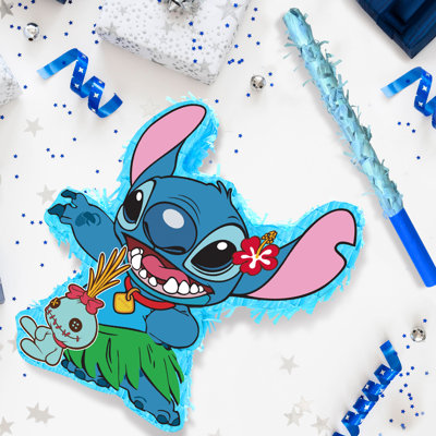 Ensemble de 4 pinata Stitch Pinata - piqûre thématique 14,6 po