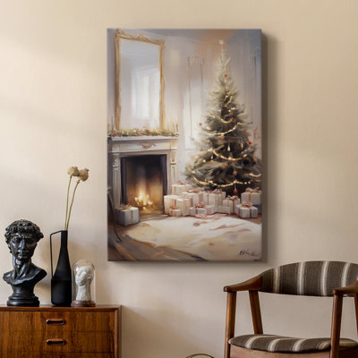 Christmas Holiday Art -Series 2-CCCII -Custom Wrapped Gallery Cavas