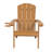 Adirondack Chair, Outdoor Lounge Chair With Built-In Side Cup Holder-1060193286