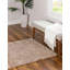 Tapis beige tissé à la machine Analena-219389359