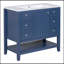 Meuble-lavabo 36 po avec trois tiroirs-345564305