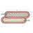 Celebration Jute Oval Table Runner-803110525