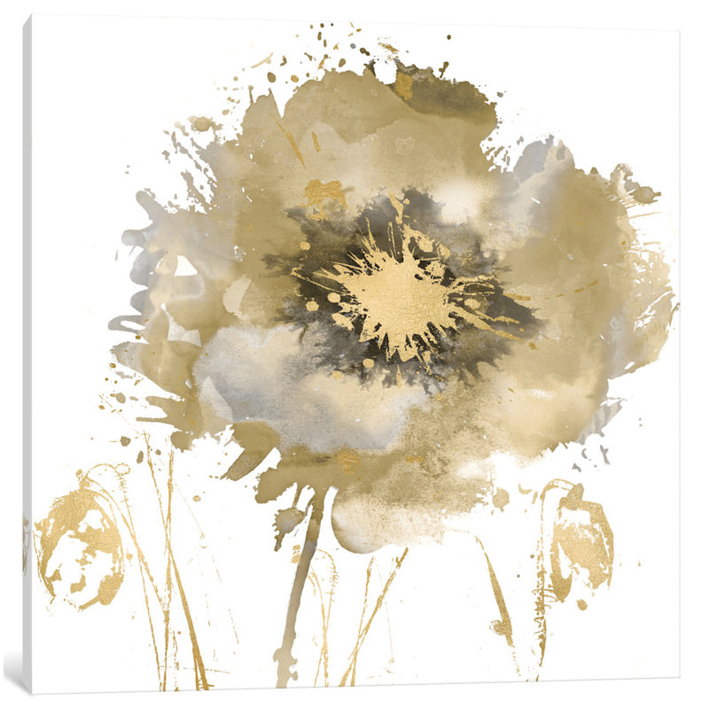 « fleur burst ii », reproduction d’art sur toile, H 48 po x l 48 po x P 1,5 po