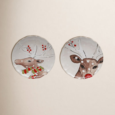Deer Friends 9" Salad Plate