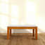 Table basse rectangulaire en teck et marbre-120200464