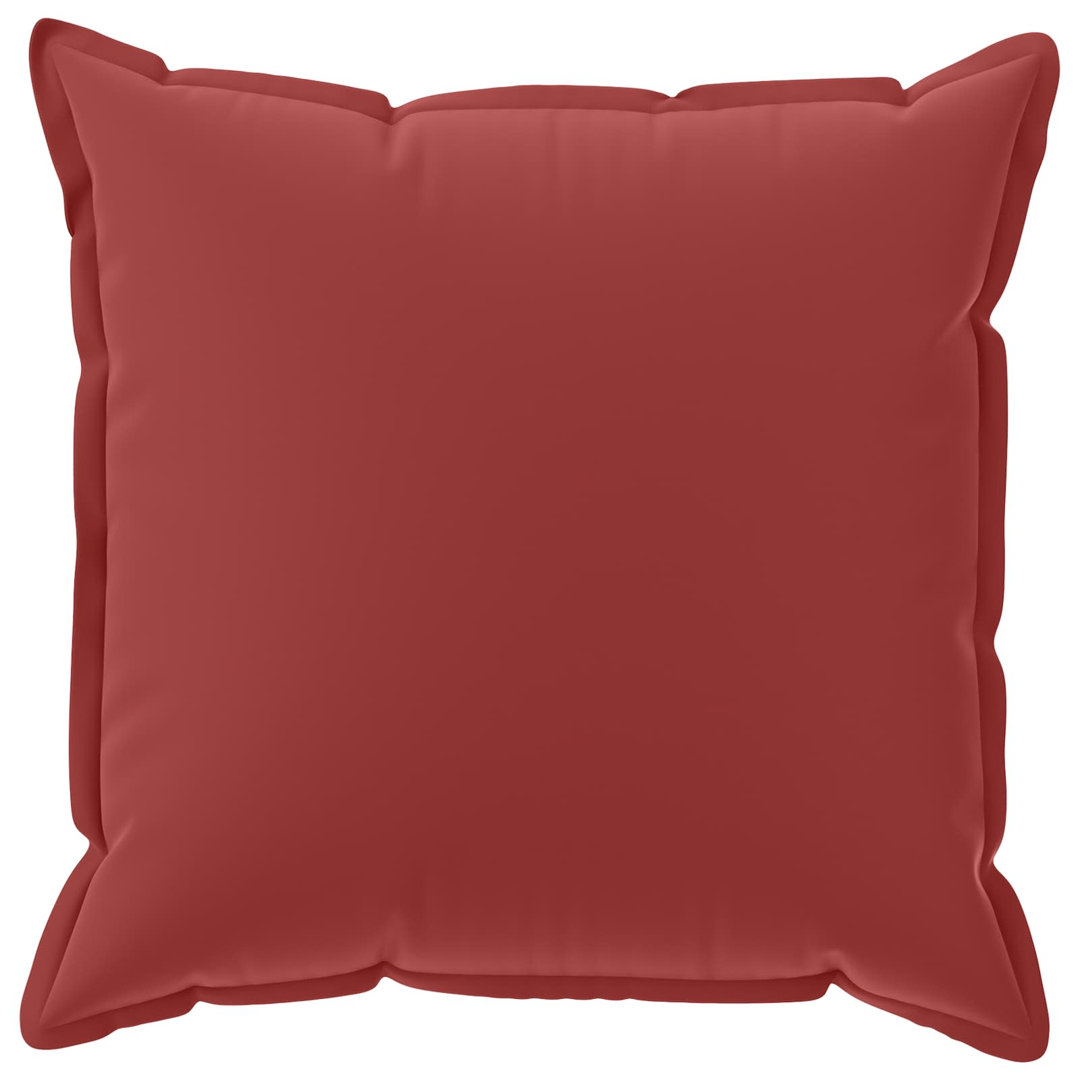 Vidaxl Cushion Cover 6 Pcs Houten Wine Red 70 X 70 Cm Polyester, Red - Image 2