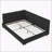 Comfortable Upholstered Sofa Bed Frame with Stylish Backrest and Armrests for Versatile Use-1964944382