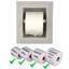 Porte-papier hygiénique encastré Tracy-72333341