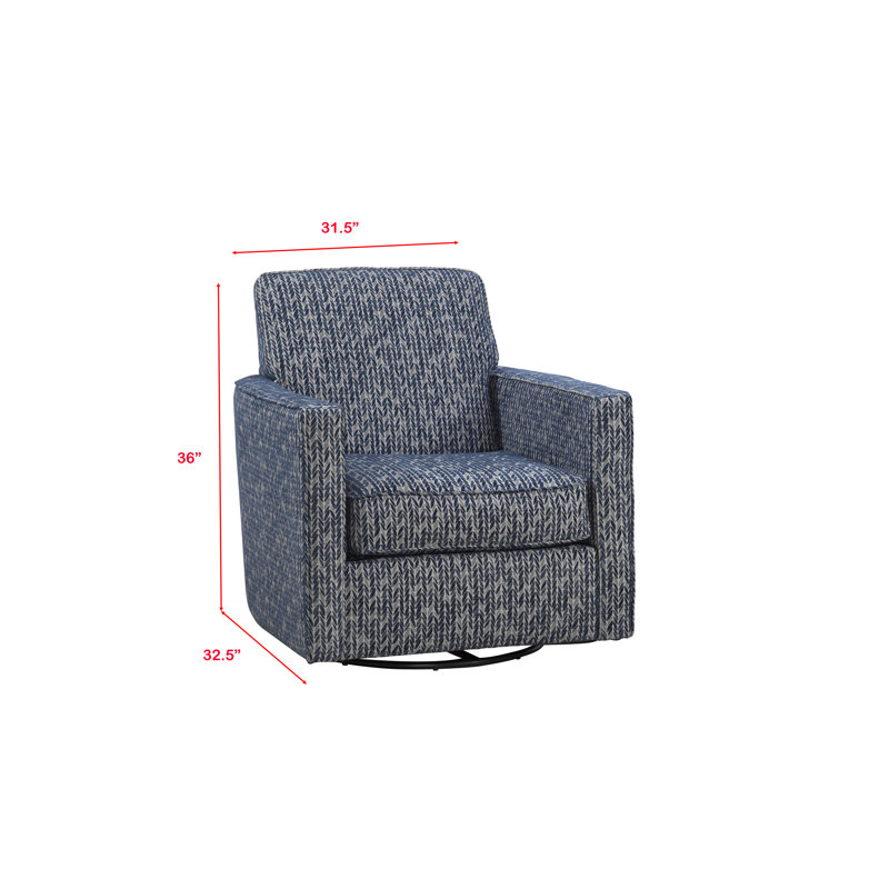 Fauteuil pivotant Cherisse, Marine