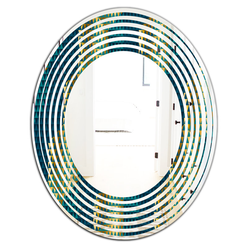 Miroir mural Wave, H 31,5 po x l 23,7 po
