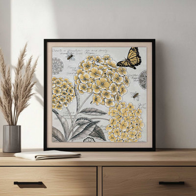 Reproduction d'art «Golden Blooms» par Deb Strain
