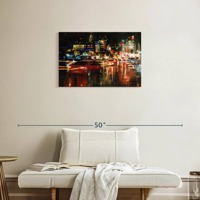 Mehar LA Night Rush, 20" H x 30" W