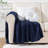 Soft Knitted Dual Cable Throw-25639330