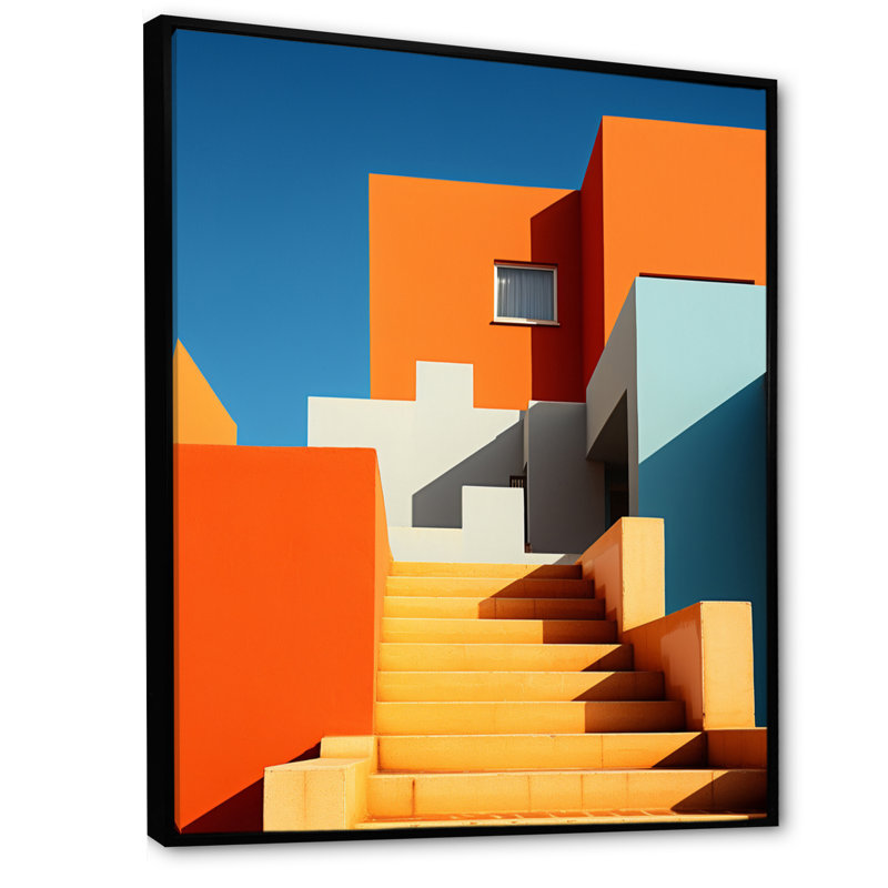 Lafran Landscape Architectural Abstractions I - impression, Cadre flottant noir, H 40 po x l 30 po x P 1,5 po