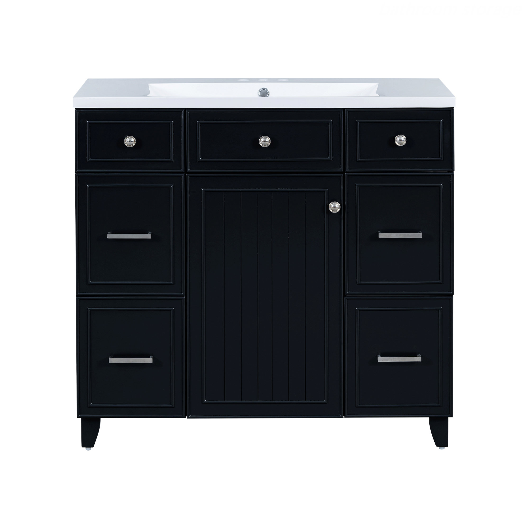 Hokku Designs Modern Style Bathroom Vanity With Sink Top, Bathroom