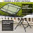 18 Inch Square Patio Bistro Table With Rustproof Frame