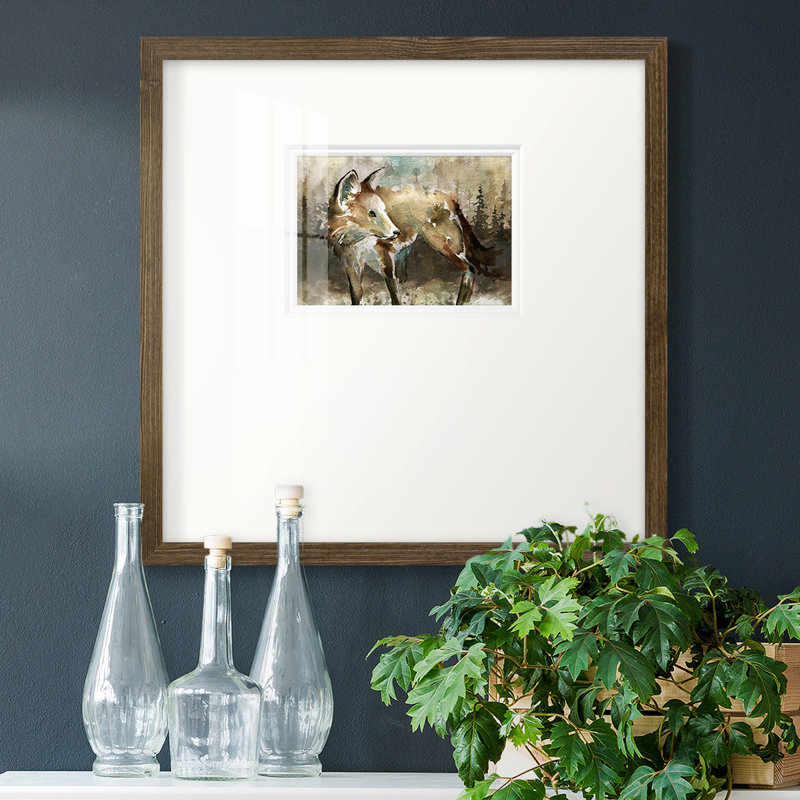 Lodge Twilight Ipremium, reproduction encadrée, H 21 po x l 21 po x P 1,25 po