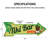 Removable-999569_Tiki Bar 2 Arrow Removable Decal Funny Home Décor 30" Wide-56722620
