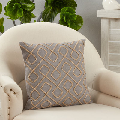 Tori Square Cotton Pillow Cover