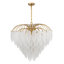 Boa 9-Light Chandelier in Warm Brass by Breegan Jane-478921233