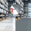 Rouleau de garage gris-63871087