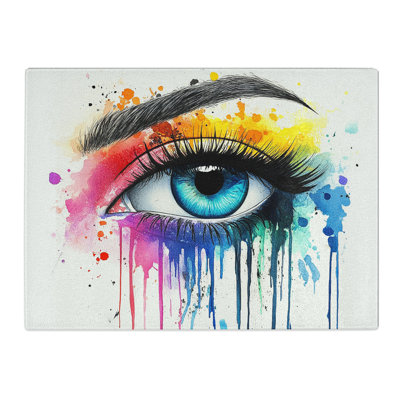 Eye Vol.1  Glass Chopping Board