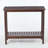 Patio Console  Table with Rectangular Top,Open Shelf