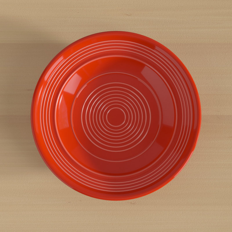 Assiette à hors-d'œuvre 7,5 po Arsène, Rouge Cayenne