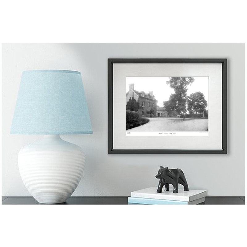 Tong, Bell Inn 1902 - Single Picture Frame Print, 60cm H x 80cm W x 2.3cm D
