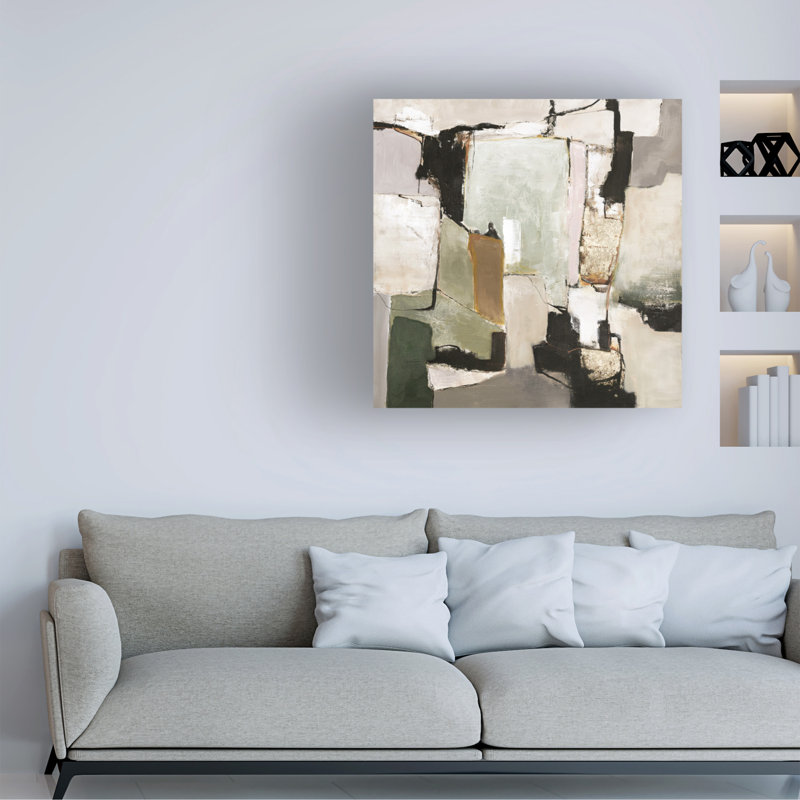 Art sur toile, bolologien «Fabrikken Space», H 14 po x l 14 po