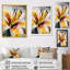 Lys jaune sérénade sur toile-88542964-88542958