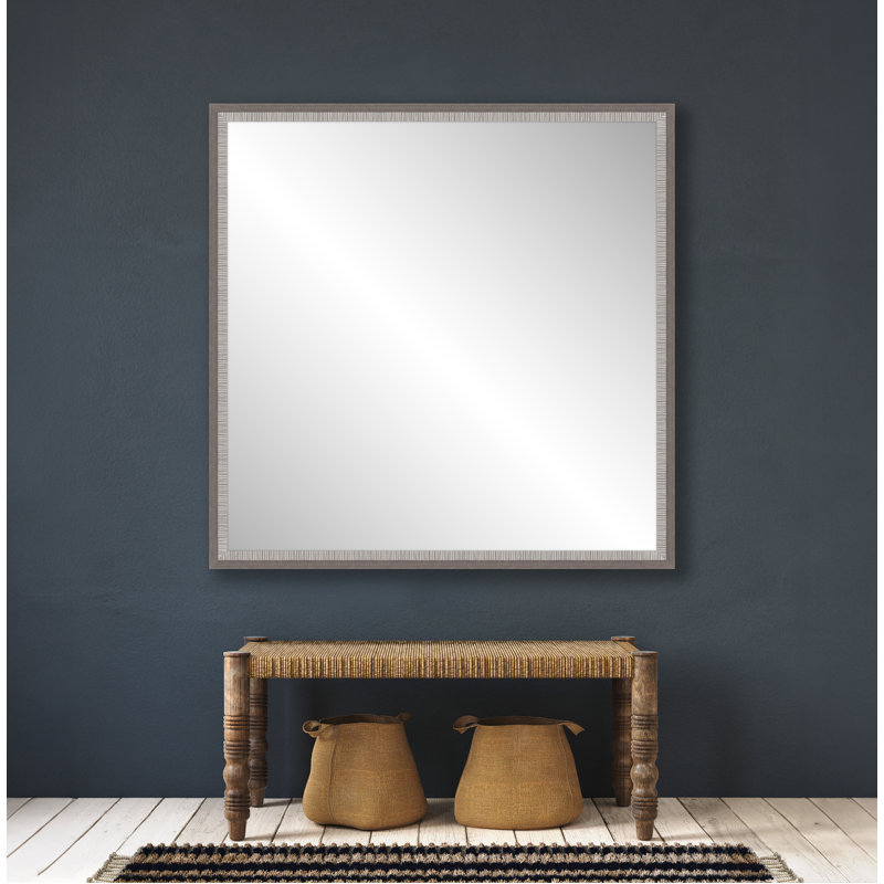 Square Mirror V Mirror, 55.5" H x 55.5" W
