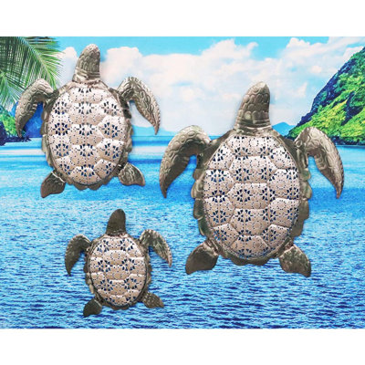 Handmade Coastal Landscape & Nature Wall Decor on Metal