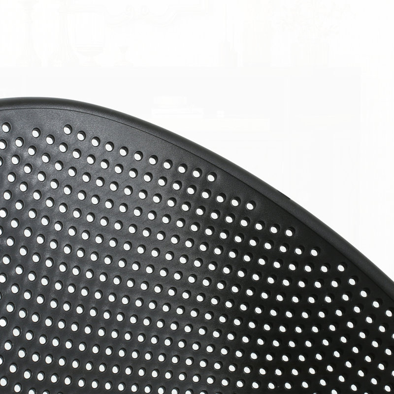 Chaise de salle à manger (ensemble de 2), Noir