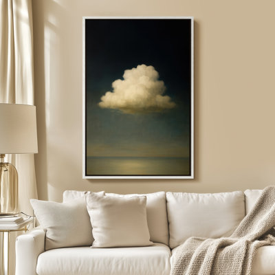 Framed Canvas Wall Art - Vintage Abstract Wall Prints for Bedroom - 24"x36"