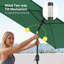 Parasol carré de 78 po Sabery-511861019