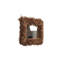 Miroir carré en forme de jacinthe d'eau 34,3 po Alfrida-125430946