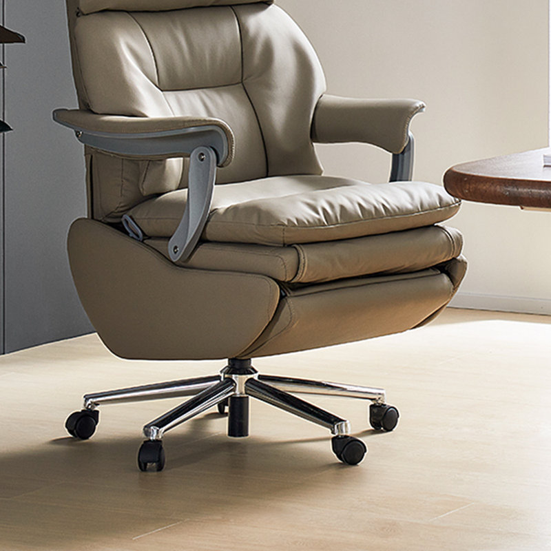 Silent and environmentally friendly office chair, Light Brown